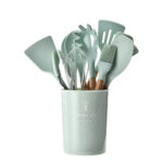 Silicone Kitchenware With Wooden Handle - Image 5