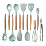 Silicone Kitchenware With Wooden Handle - Image 9