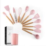 Silicone Kitchenware With Wooden Handle - Image 3