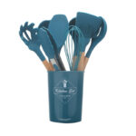 Silicone Kitchenware With Wooden Handle - Image 10