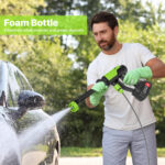 Cordless Car Pressure Washer Water High Power Jet Wash Cleaner Portable 2Battery - Image 9