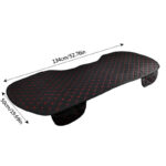 Car PU Leather Rear Back Seat Cover Universal Pad Mat Chair Protector Cushion UK - Image 4