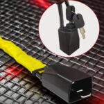 Steering Wheel Lock Anti-Theft Car Security Device Heavy Duty Seat Belt Lock - Image 3
