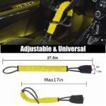 Steering Wheel Lock Anti-Theft Car Security Device Heavy Duty Seat Belt Lock - Image 9
